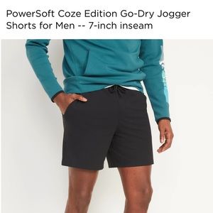 One Navy Power Coze Go Dry Shorts Navy Men’s Small